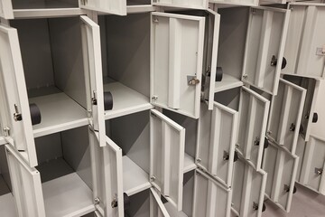 Safety Lockers Wall