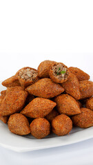 Fried kebab, traditional Arab cuisine