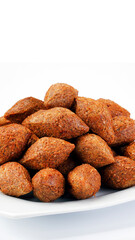 Fried kebab, traditional Arab cuisine