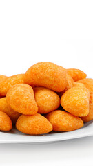 Pastry filled with corn and creamy cheese