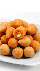 Brazilian snack, Chicken Coxinha with cream cheese