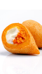 Brazilian snack, Chicken Coxinha with cream cheese