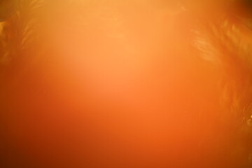 Orange und gr&uuml;n als Licht Stimmung