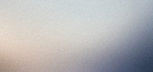 Gray beige grainy gradient background, poster backdrop noise texture webpage header wide banner design