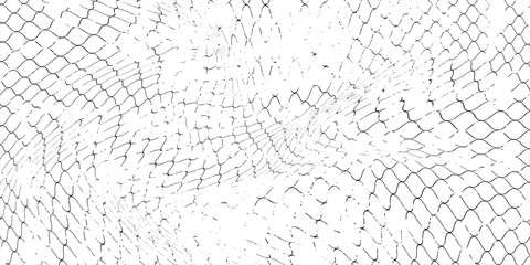 Mesh texture for fishing nets. Grunge pattern for sportswear or soccer goal, volleyball net, basketball hoop, hockey, athletics. © fathor