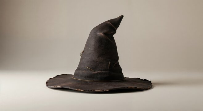 Mystical Sorting Hat: A worn and mysterious sorting hat, steeped in the lore of ancient magic, sits poised, ready to discern destiny and unveil the secrets of fate.