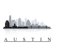 Obraz premium austin city skyline