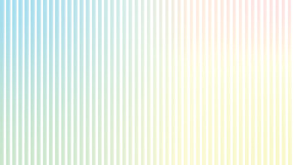 Abstract vertical stripes background gradient light blue yellow pink soft pastel colors