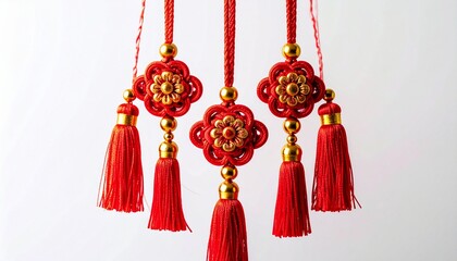 Chinese New Year Decoration Red Tassels Ornaments