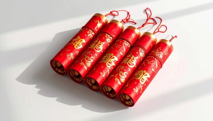 Dynamite Sticks Explosives Fireworks Red