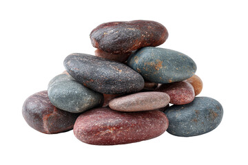 Smooth round pebbles texture background. Pebble sea beach close-up, dark wet pebble and gray dry pebble. High quality photo