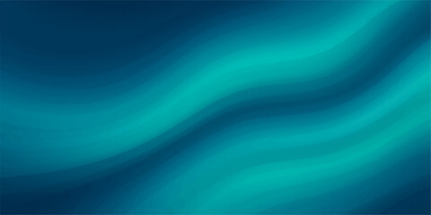 Abstract blue wave background with a smooth flow of digital light and soft silk texture creates a curved motion pattern for a modern wallpaper design © ROPA