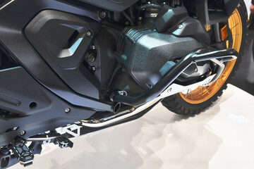 オートバイのエンジン