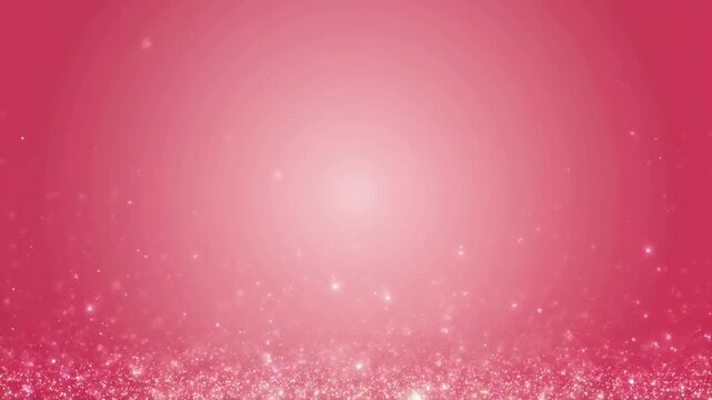 Elegant pink glitter dust backdrop with soft focus bokeh effect, perfect for various graphic design projects and celebrations