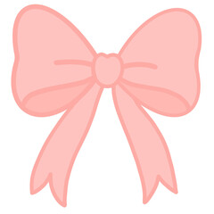 Peach Bow