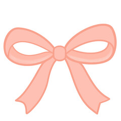 Peach Bow