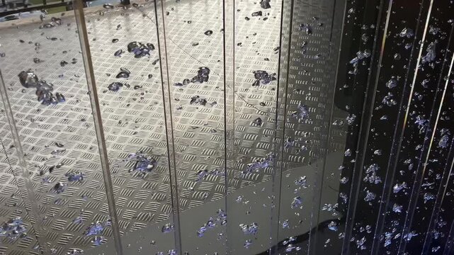 Water bubble water wall background