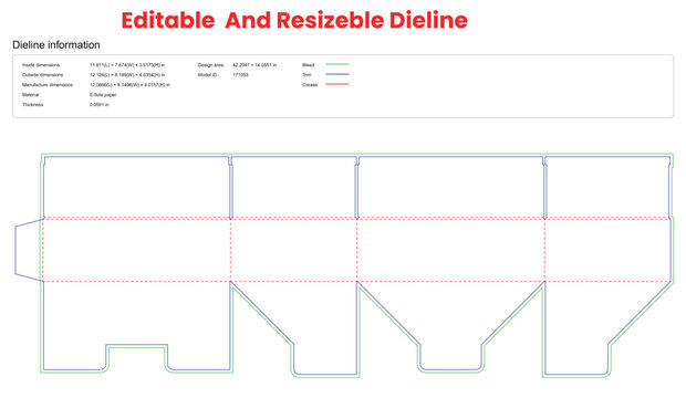 display box dieline template box dieline die lines packaging custom dieline  box cardboard box dieline pizza box dieline printable product packaging layout,
