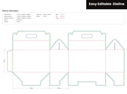 food box with handle dieline template box dieline die lines packaging custom dieline  box cardboard box dieline pizza box dieline printable product packaging layout,
