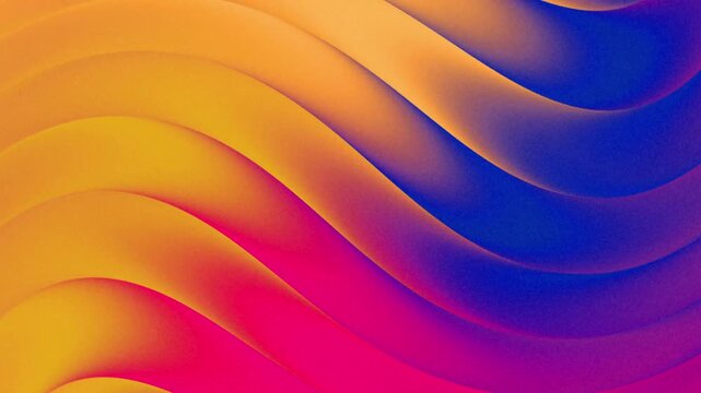 Vibrant Abstract Waves of Color Flowing Seamlessly.