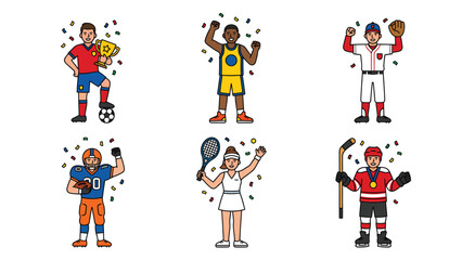 Diverse Children Celebrating and Playing with Balloons in a Fun Party Scene