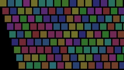 Fototapeta premium Modern Abstract Colorful Square Grid Pattern Background Isolated background