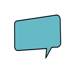 Naklejka premium Speech bubbles with textured