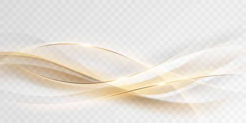 white background design With luxurious golden effect elements. Vector illustration