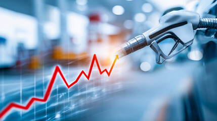 Visualization of the link between fuel supply and price fluctuation