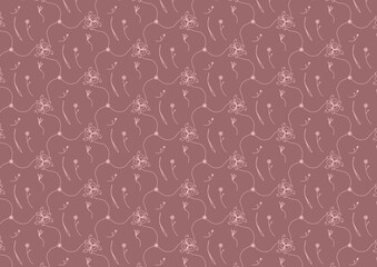 Floral Feminine Pink Background