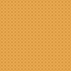 seamless pattern of islamic background with gold color