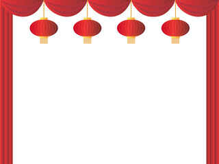 Chinese New Year background icon 