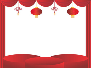 Chinese New Year background icon 