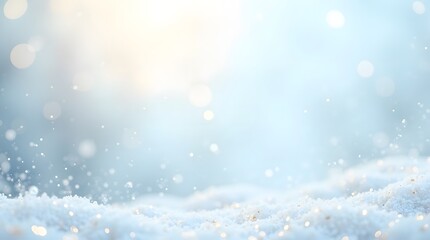 Theme christmas, Soft gradient winter background with glitter texture overlay