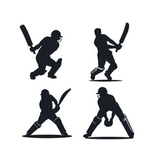 Baseball players in action