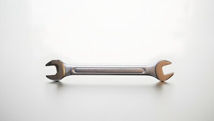Double End Wrench Spanner Tool Isolated