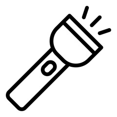 electric torch icon
