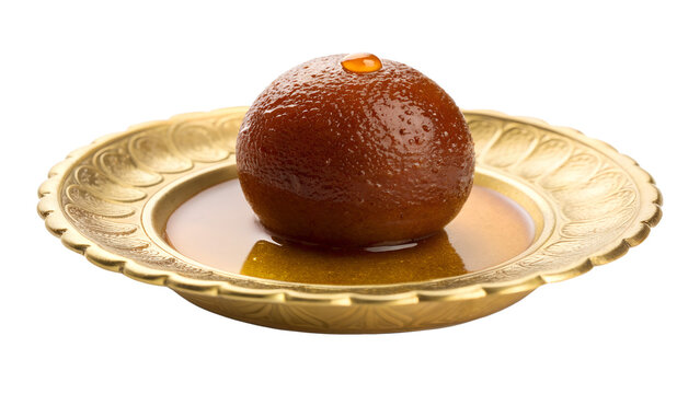 Gulab Jaman in a plate