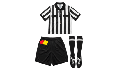 Referee uniform and accessories