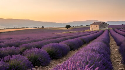 lavender field in provence france