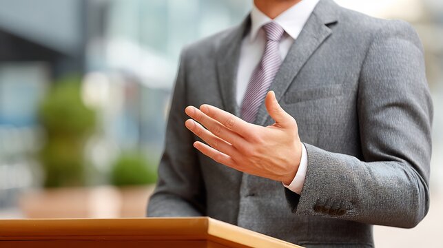 Business presentation abstract background neutral style - Powered by Adobe