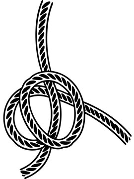 Triquetra Celtic Knot SVG Vector Black and White Clipart
