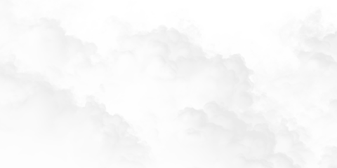 Clouds floating on a transparent background creating a soft visual effect in digital design