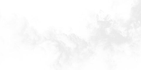 Clouds drift over an empty blue sky during the afternoon in a warm season, creating a scene of open space above © Liubov