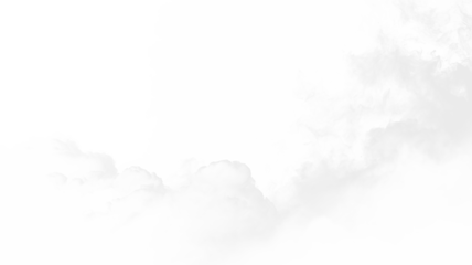 Soft clouds fill the sky during the daylight hours in a clear atmosphere above a tranquil setting