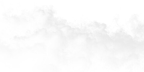 Soft clouds drift on a clear day, creating a light and airy scene against a transparent backdrop in the sky © Liubov