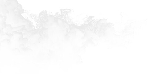 Obraz premium Smoke effect on a transparent background suitable for design projects and creative artwork