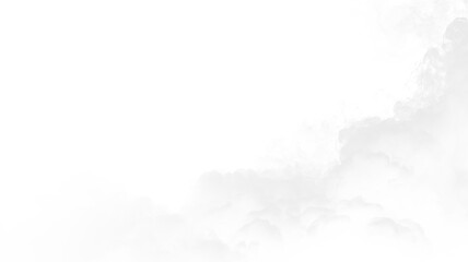 Soft clouds drifting across a clear sky during the day in an open landscape © Liubov