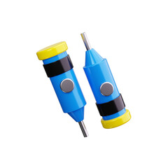 EpiPen 3d render icons © HacaStudio
