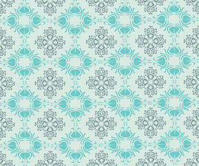 Fototapeta premium seamless floral pattern
